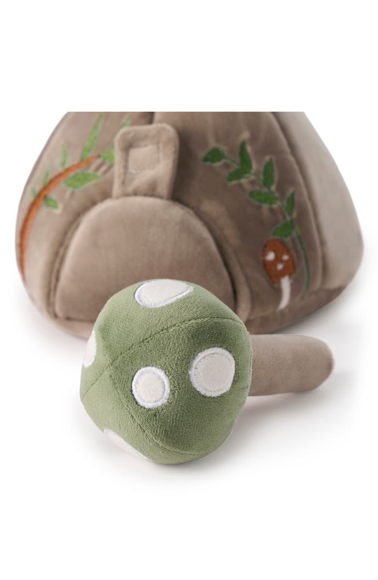 Elegant Baby Dino Friend Set of 3 Plush Toys & Storage Bag, Alternate, color, Multi