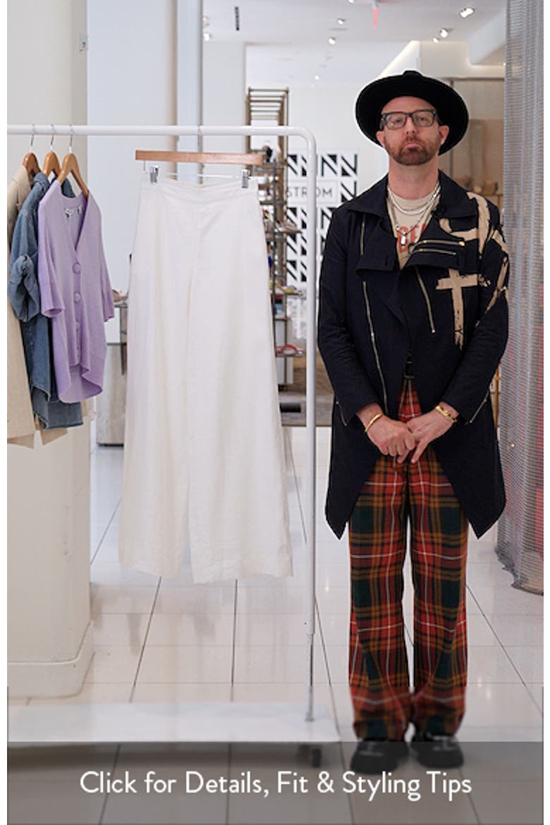Linen Wide Leg Pants video