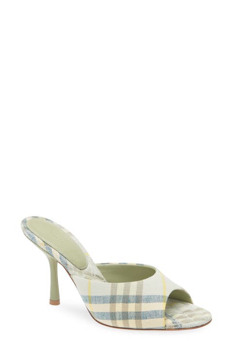 サンダル・ミュール Burberry High Heeled Mule 1.png