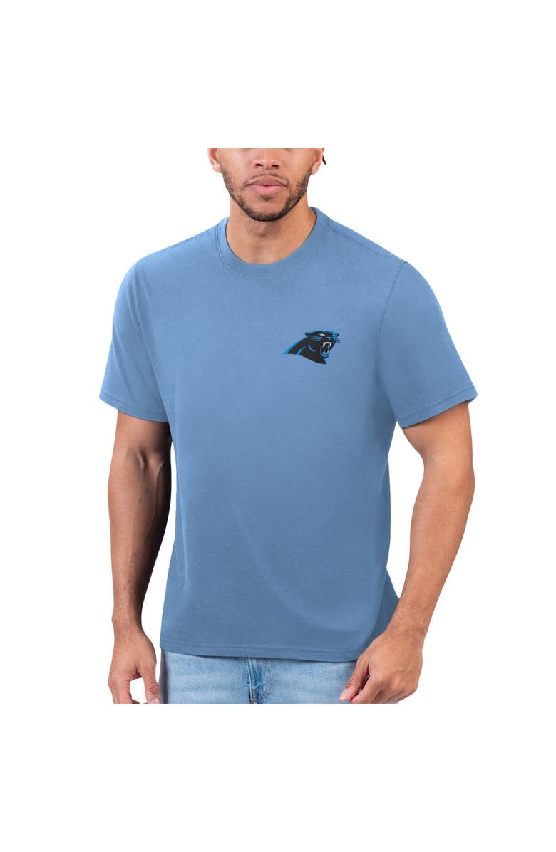 Margaritaville Men's Margaritaville Blue Carolina Panthers T-Shirt, Main, color, 