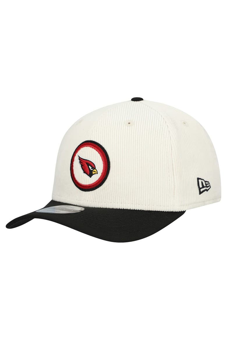 Men's New Era  Stone Arizona Cardinals  Loyal Corduroy 9SEVENTY Adjustable Hat, Main, color, Stone