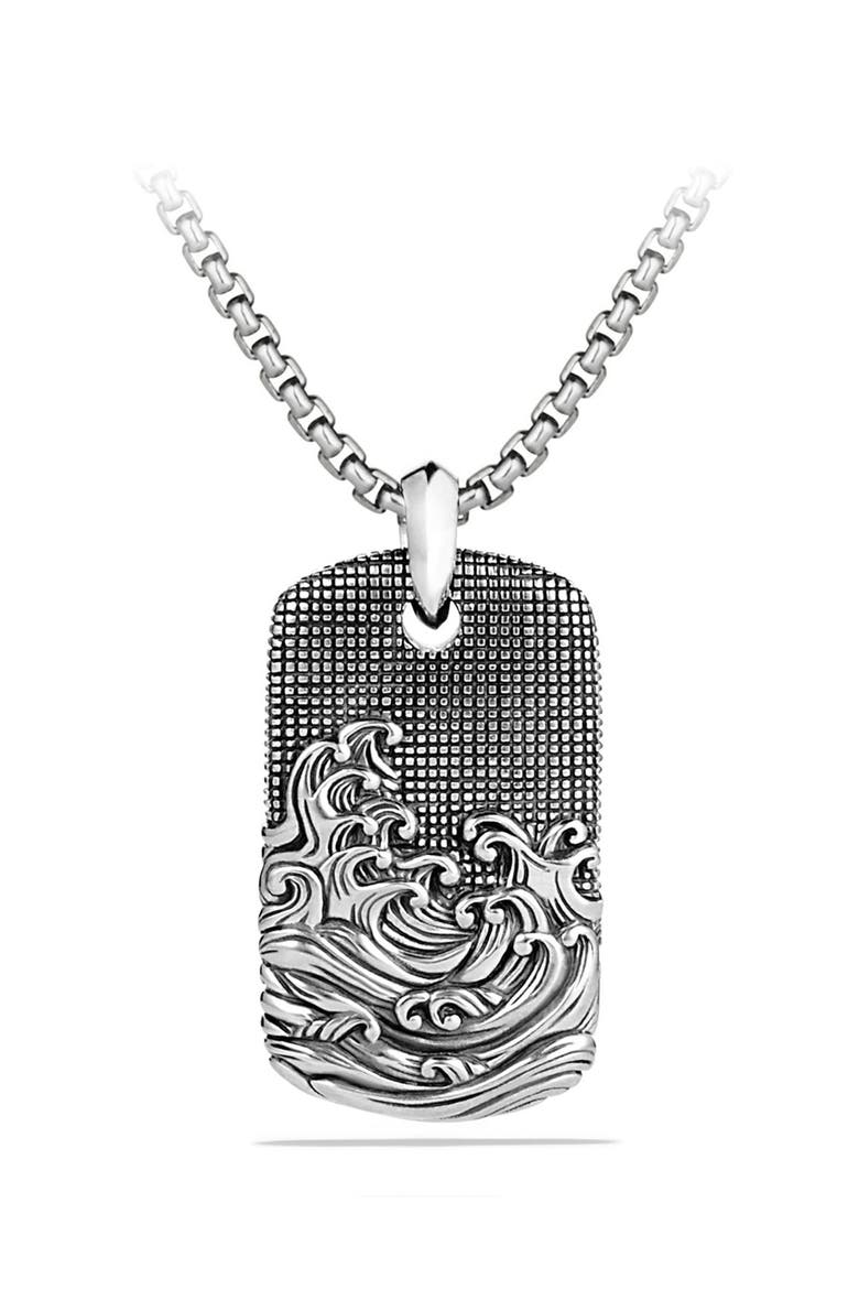 Waves Tag, Main, color, SILVER