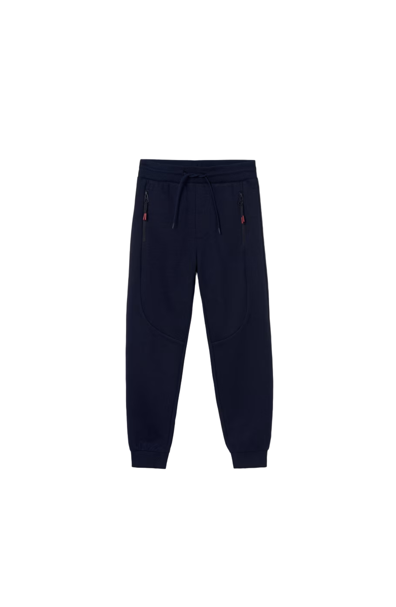 Mayoral Joggers with Zip Detail, Main, color, Navy