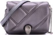 Pre-Owned Bvlgari Serpenti Cabochon Shoulder Bag Diagonal Quilted Leather Micro