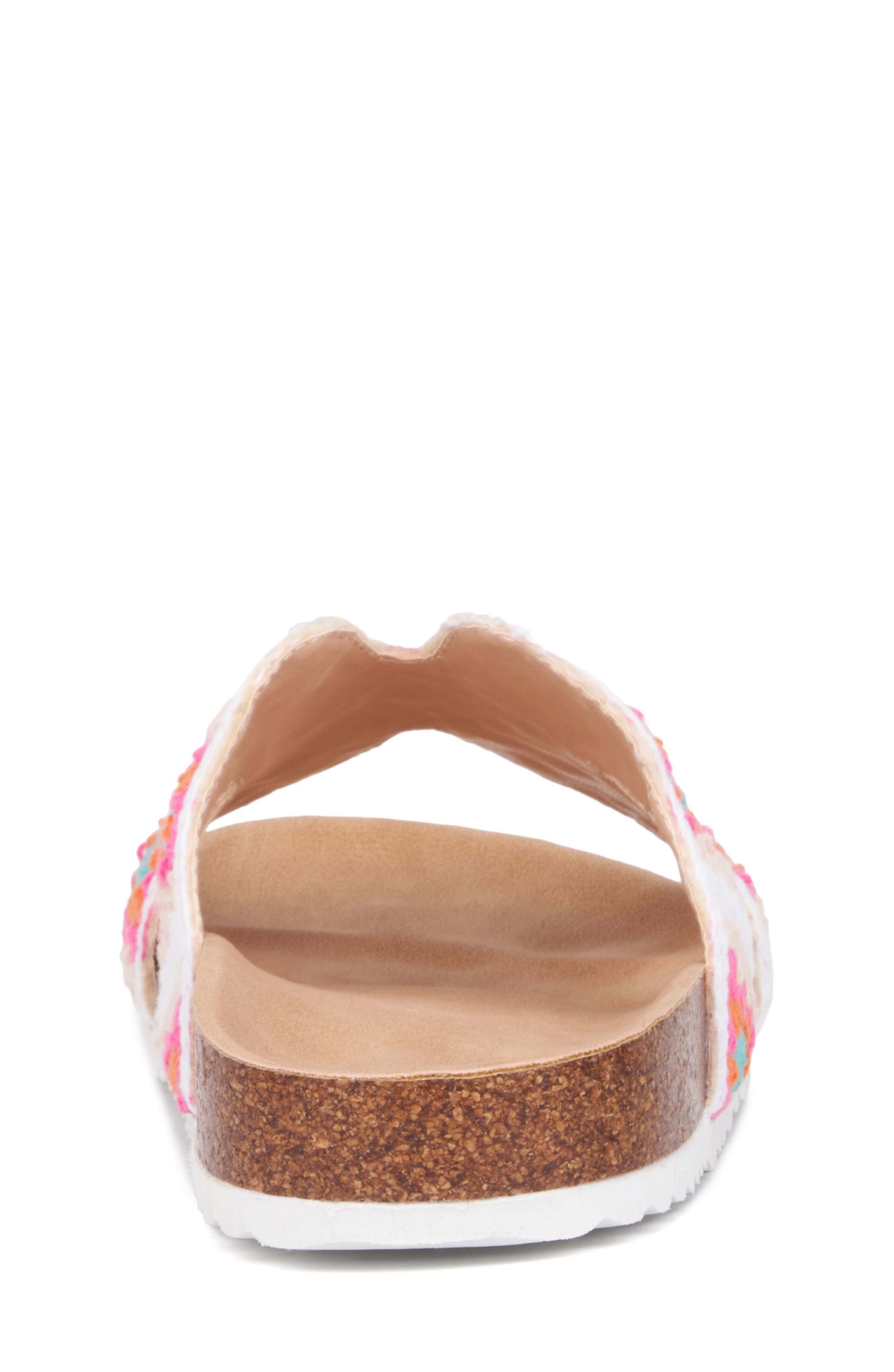 OLIVIA MILLER Kids' Woven Slide Sandal, Alternate, color, 