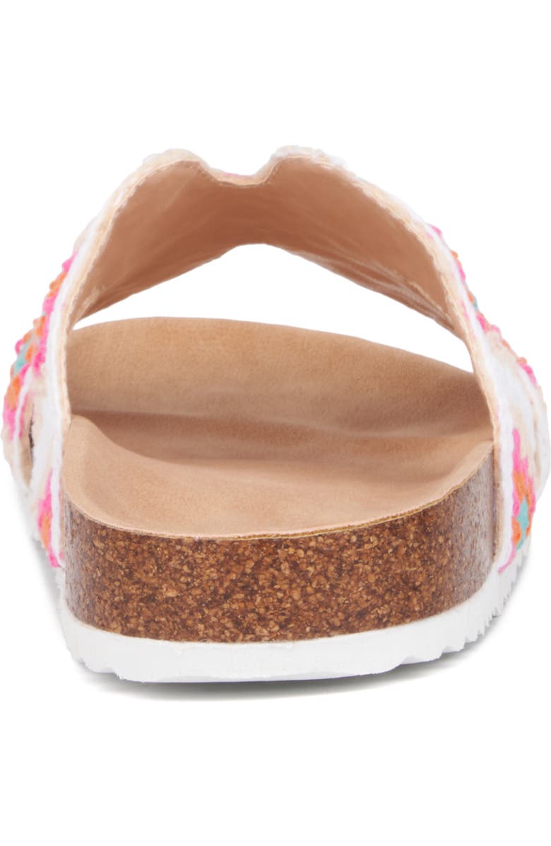 OLIVIA MILLER Kids' Woven Slide Sandal, Alternate, color,