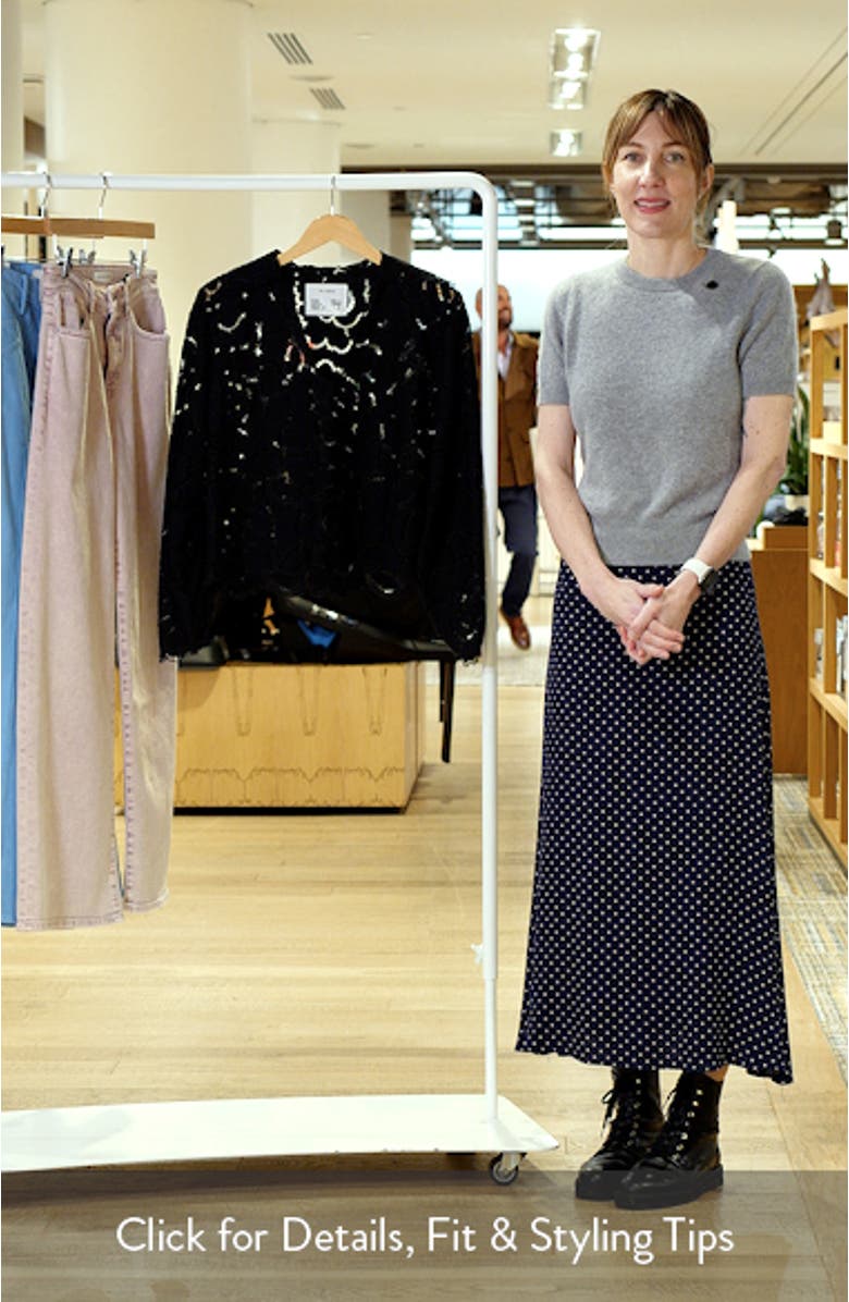 Open-Stitch Cotton Top, sales video thumbnail