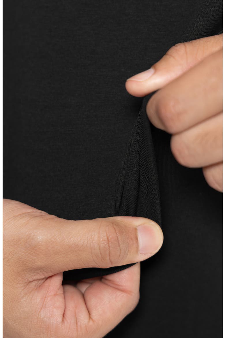 Long Sleeve Henley, Alternate, color, BLACK