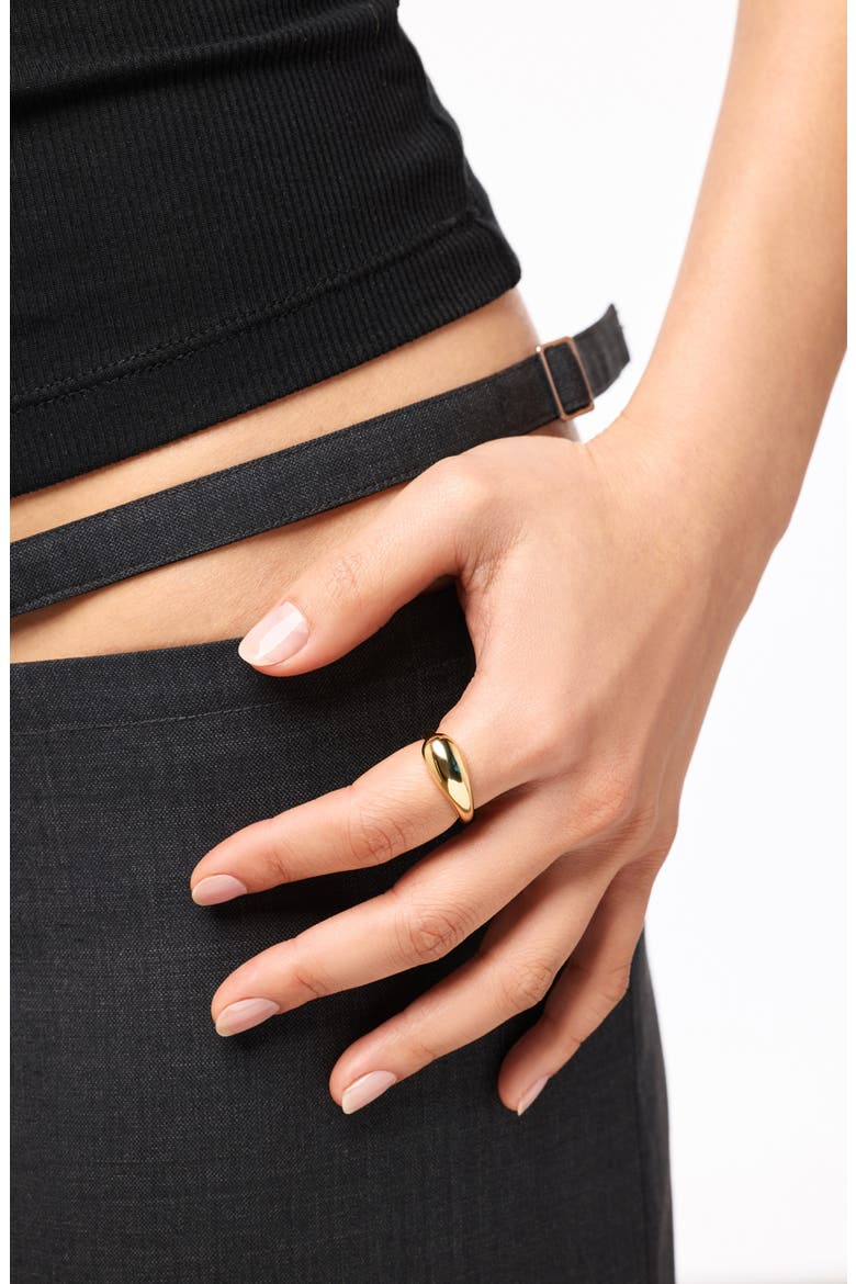Bexley Droplet Ring, Alternate, color, GOLD