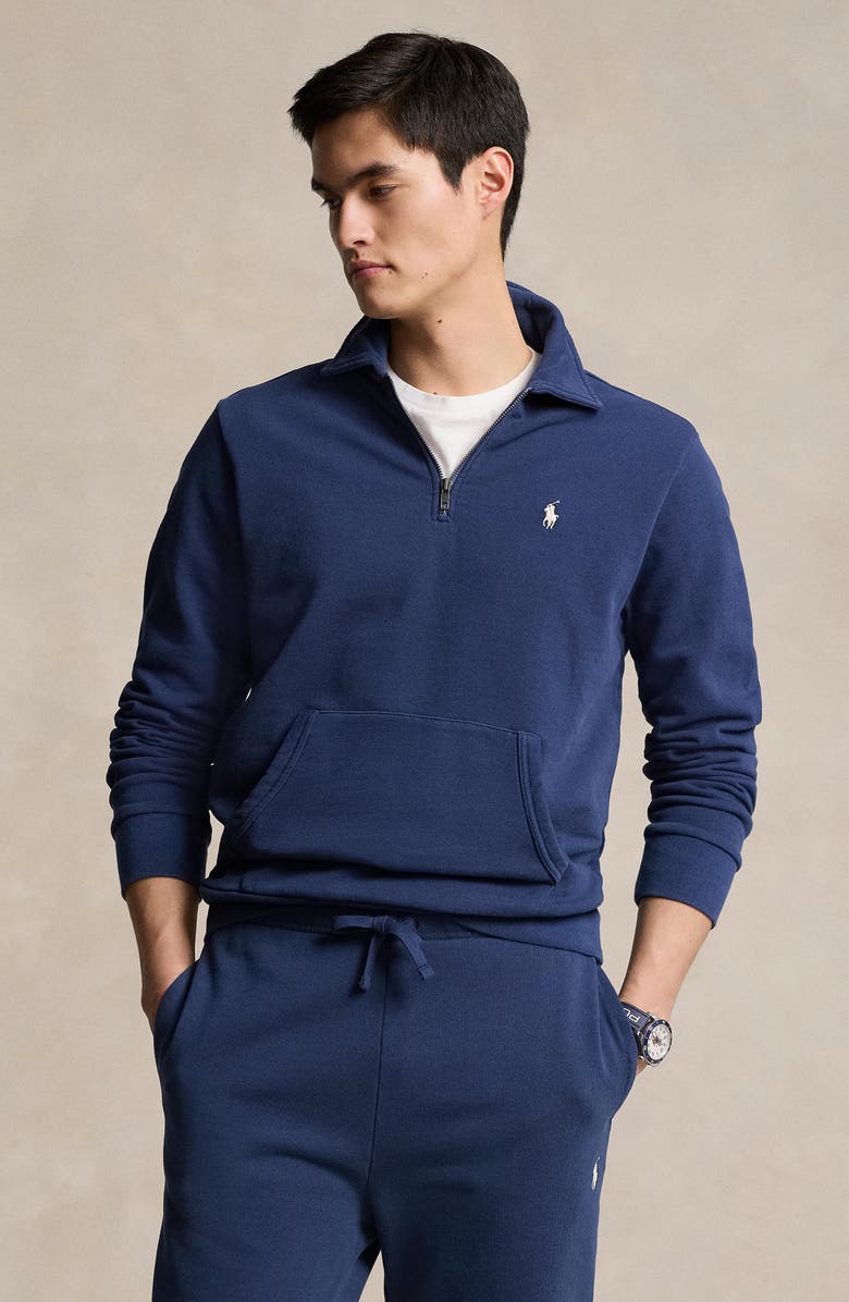 Polo Ralph Lauren Embroidered Logo Cotton French Terry Sweatshirt, Alternate, color, 