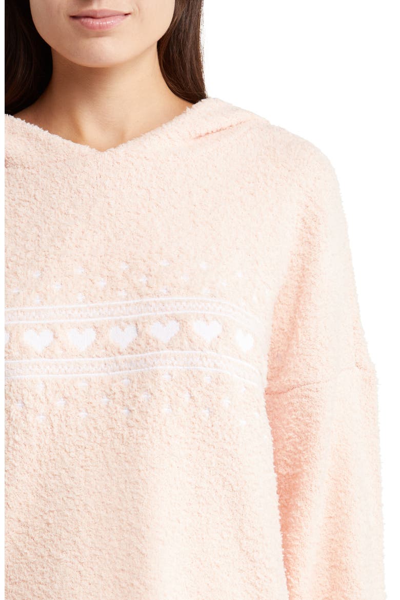 Intimates Snow Angel Sweater Hoodie, Alternate, color, A LA MODE