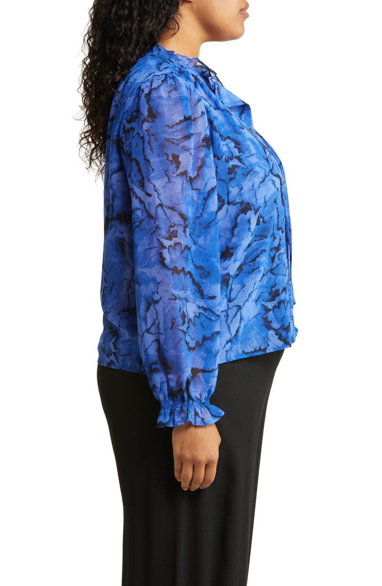 Halogen<sup>®</sup> Tie Neck Blouse, Alternate, color, 