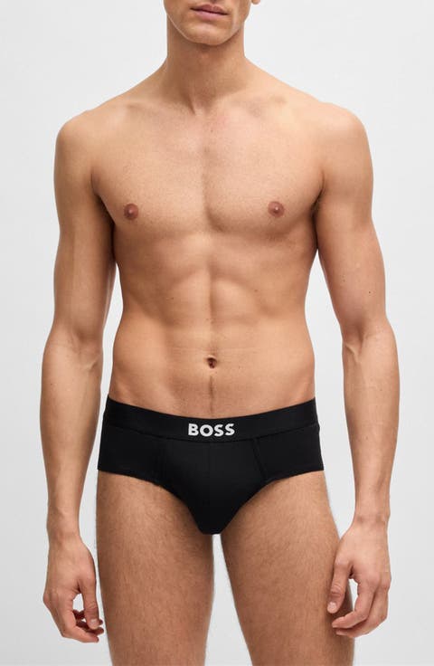 Assorted 3-Pack Power Stretch Cotton Briefs