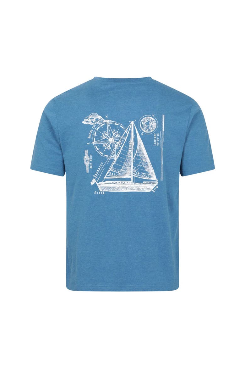 Sailboat T-Shirt, Alternate, color, Bright Blue