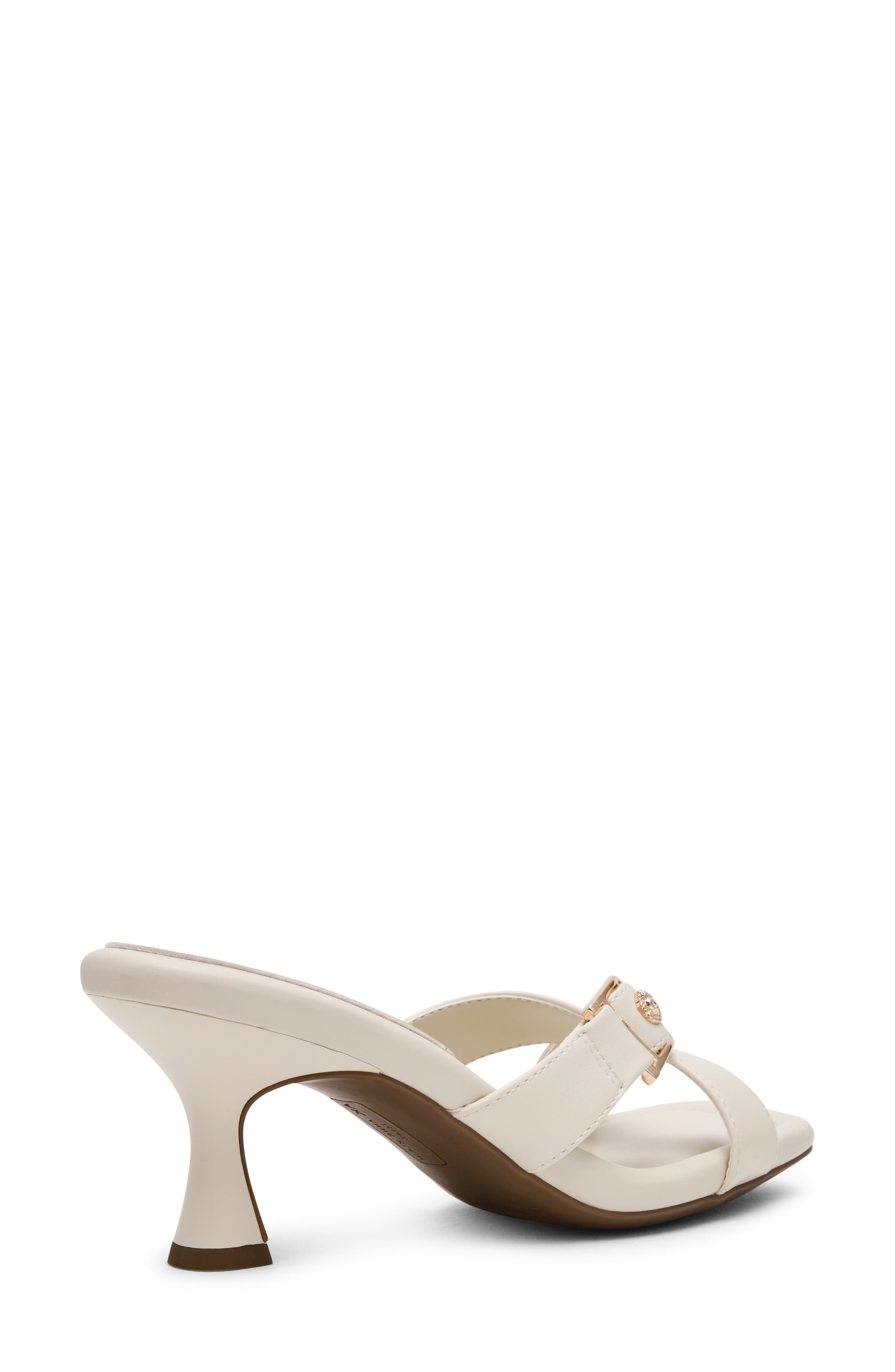 Anne Klein Jassie Slide Sandal, Alternate, color, Bone