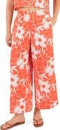 Hurley Daisy Floral Wide Leg Pants