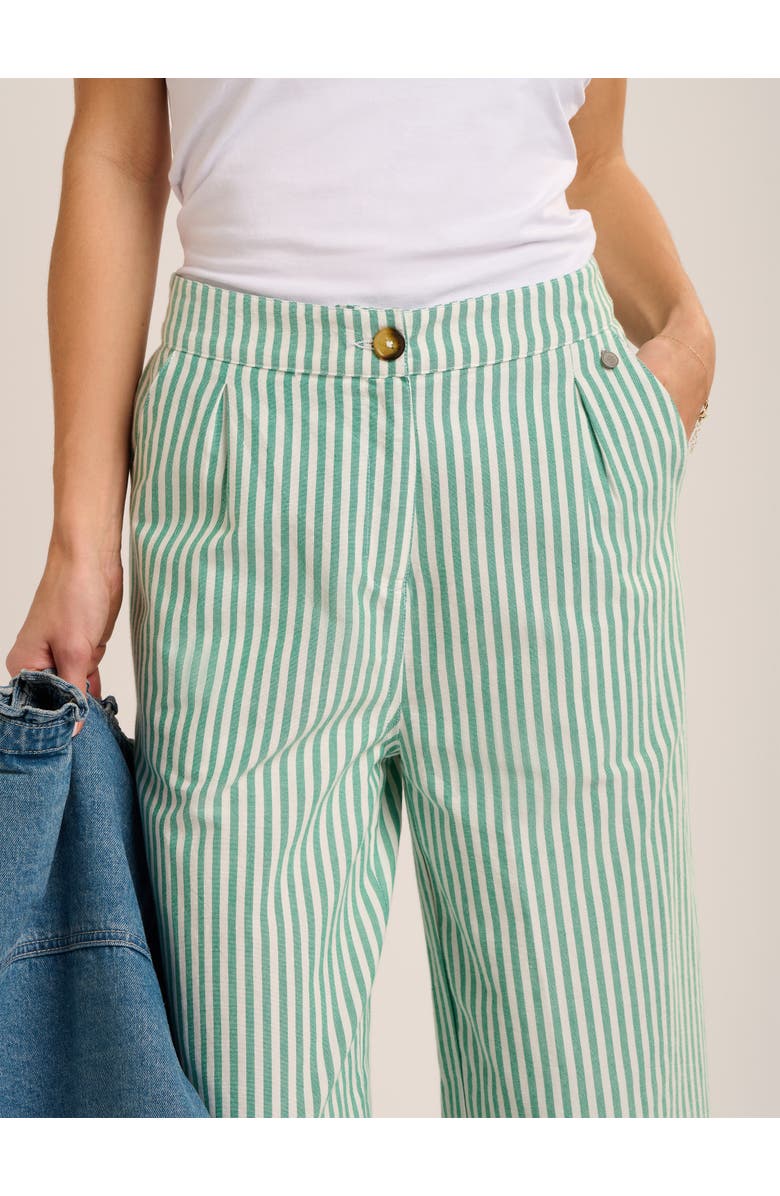 Brakeburn Phoebe High Rise Trouser, Alternate, color, Green