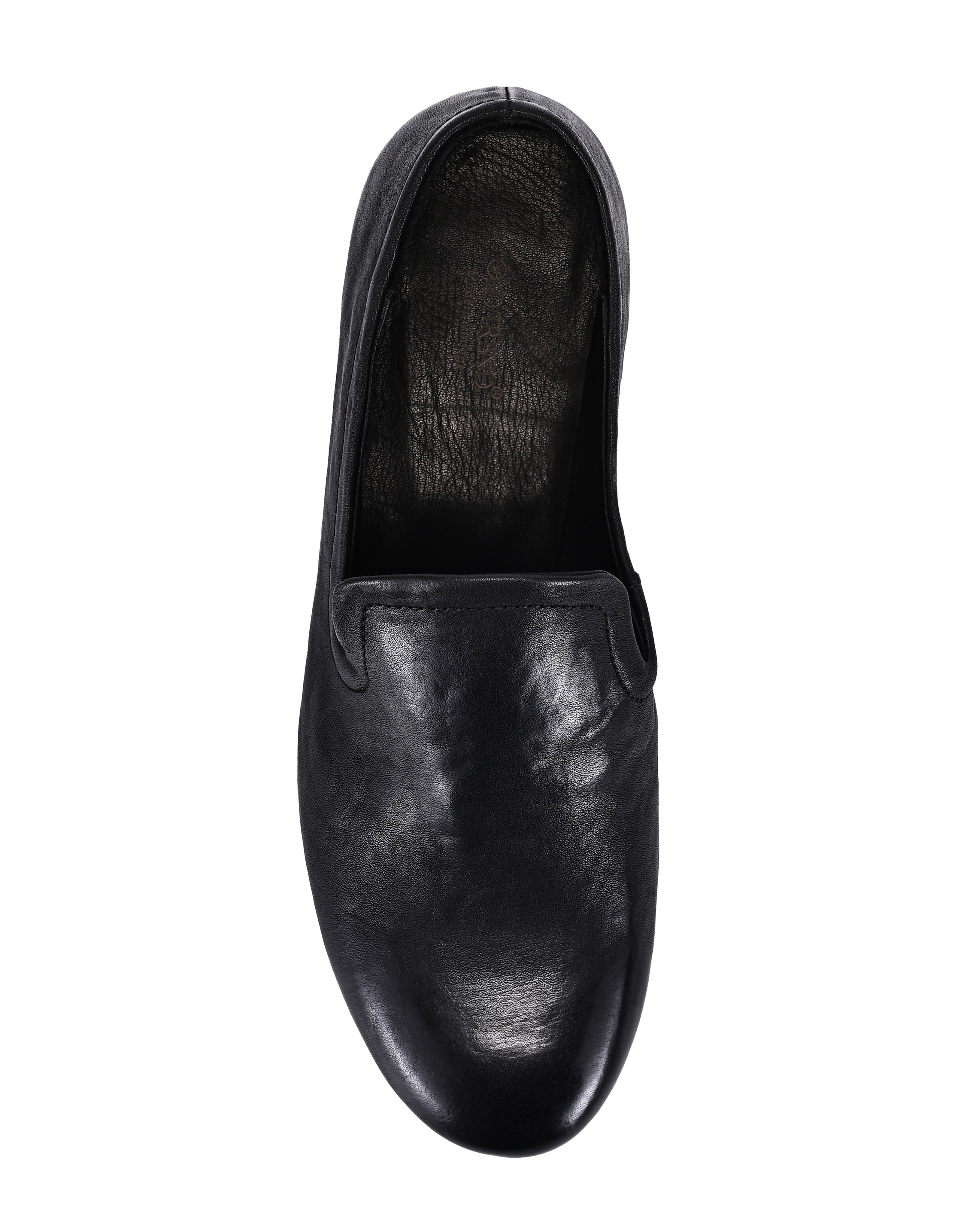 OLD TREND Heritage Genuine Leather Refined Comfort Slip On Loafer, Alternate, color, Black