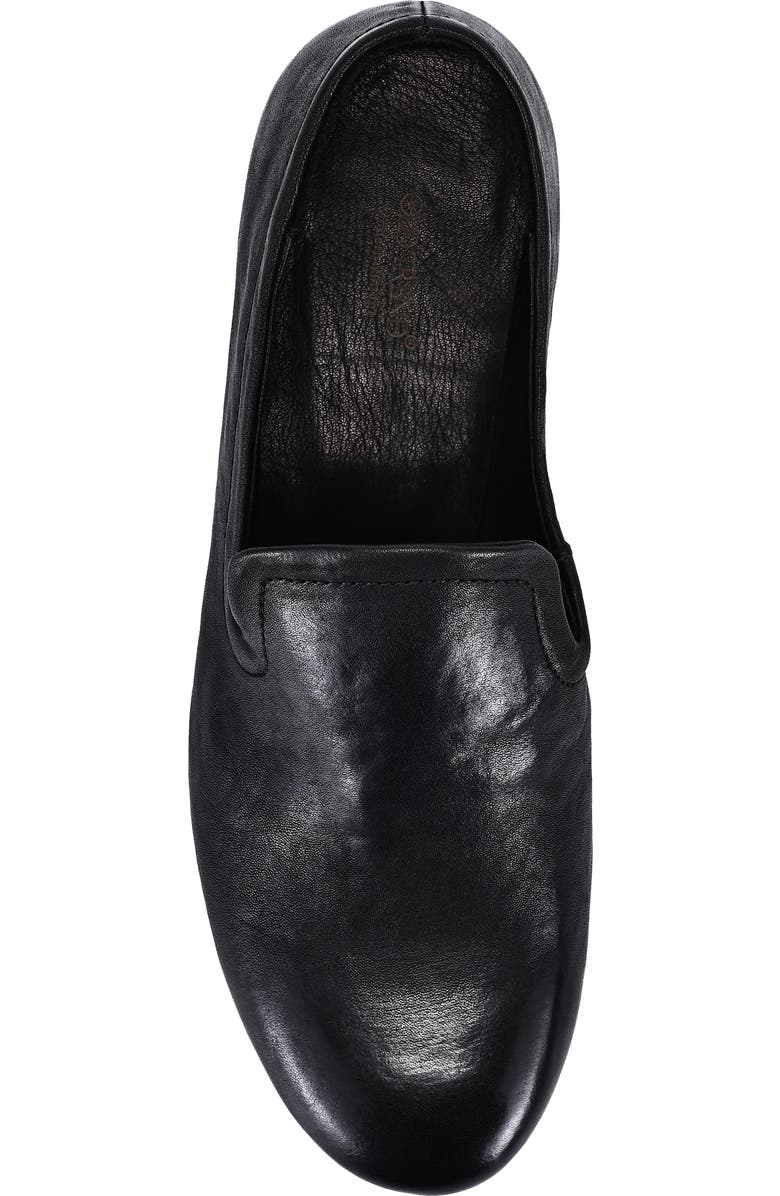 OLD TREND Heritage Genuine Leather Refined Comfort Slip On Loafer, Alternate, color, Black