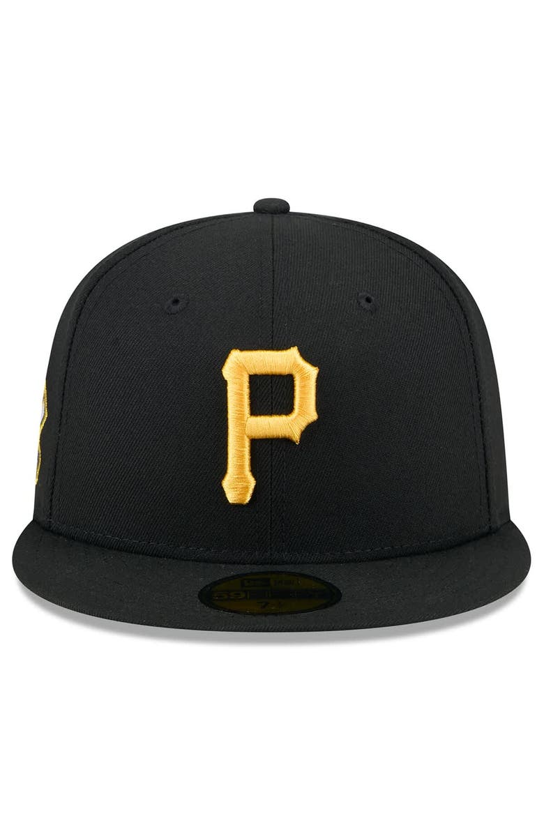 New Era Men's New Era Black Pittsburgh Pirates 2025 Jackie Robinson Day 59FIFTY Fitted Hat, Alternate, color, Black