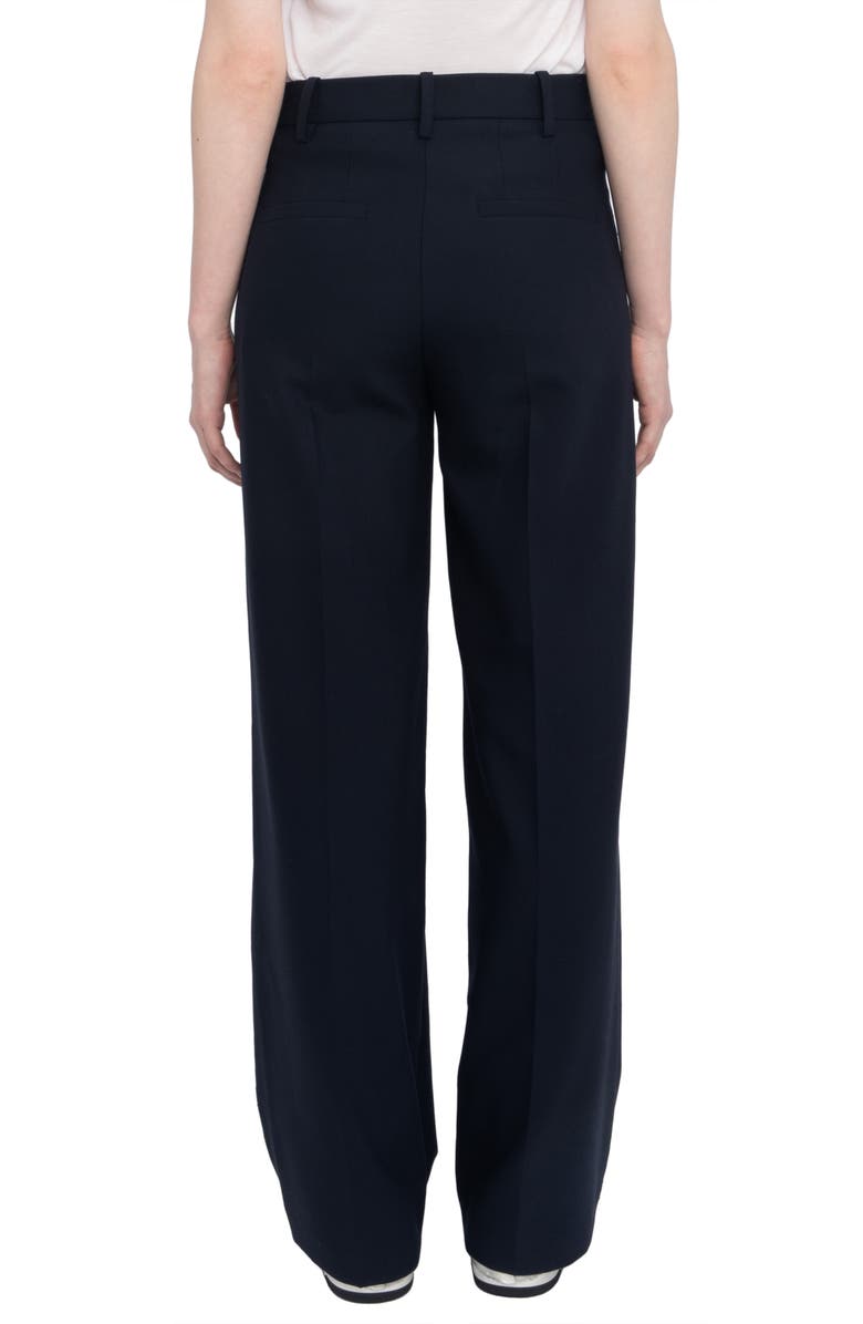 Zadig & Voltaire Panol Tailleur Strass Rhinestone Wide Leg Pants, Alternate, color,