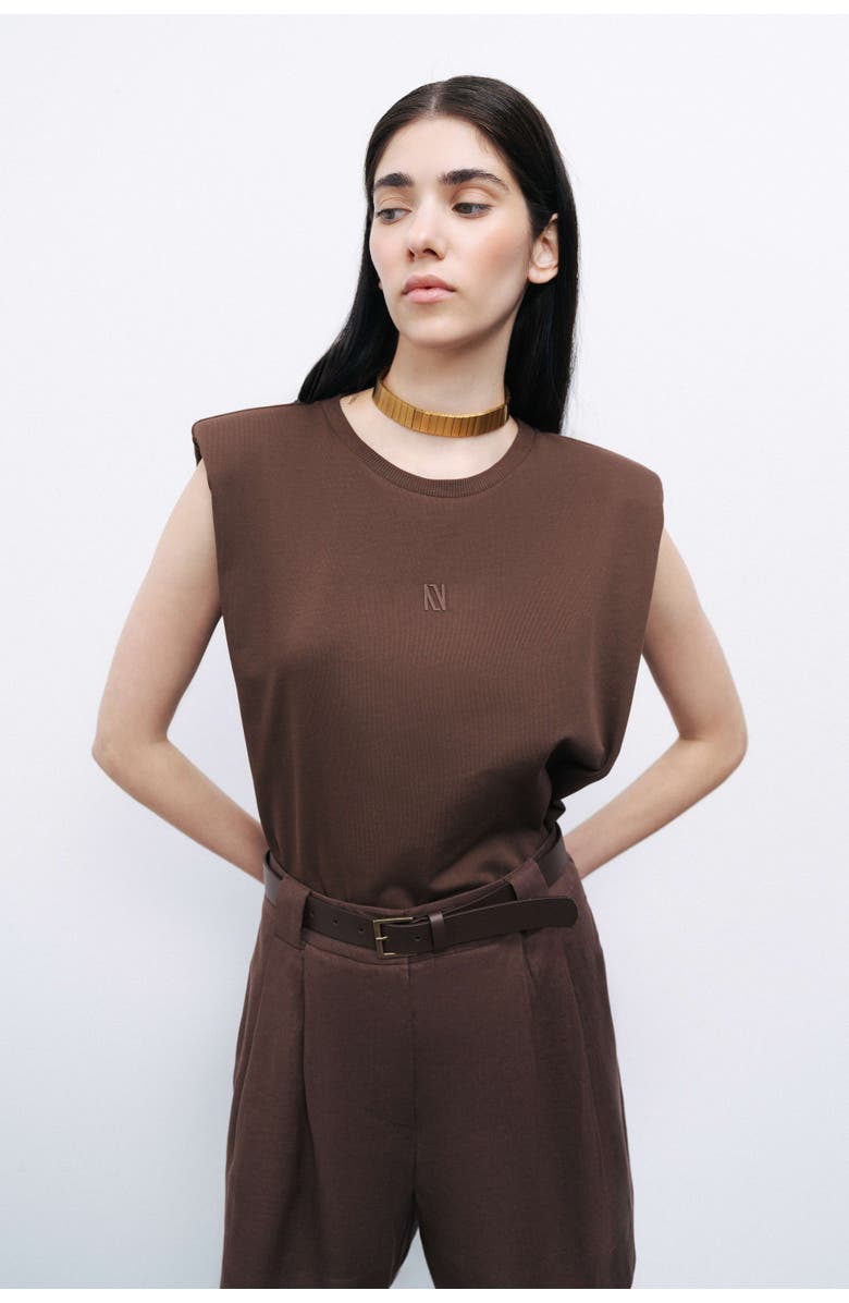 Nocturne Belted Linen Mini Shorts, Alternate, color, 