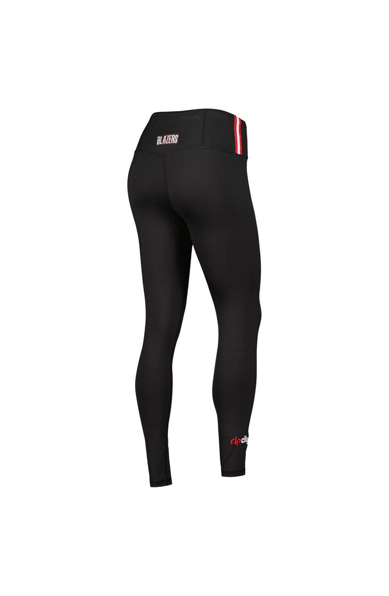 PRO STANDARD Women's Pro Standard Black Portland Trail Blazers Classics Lux Leggings, Alternate, color, Black
