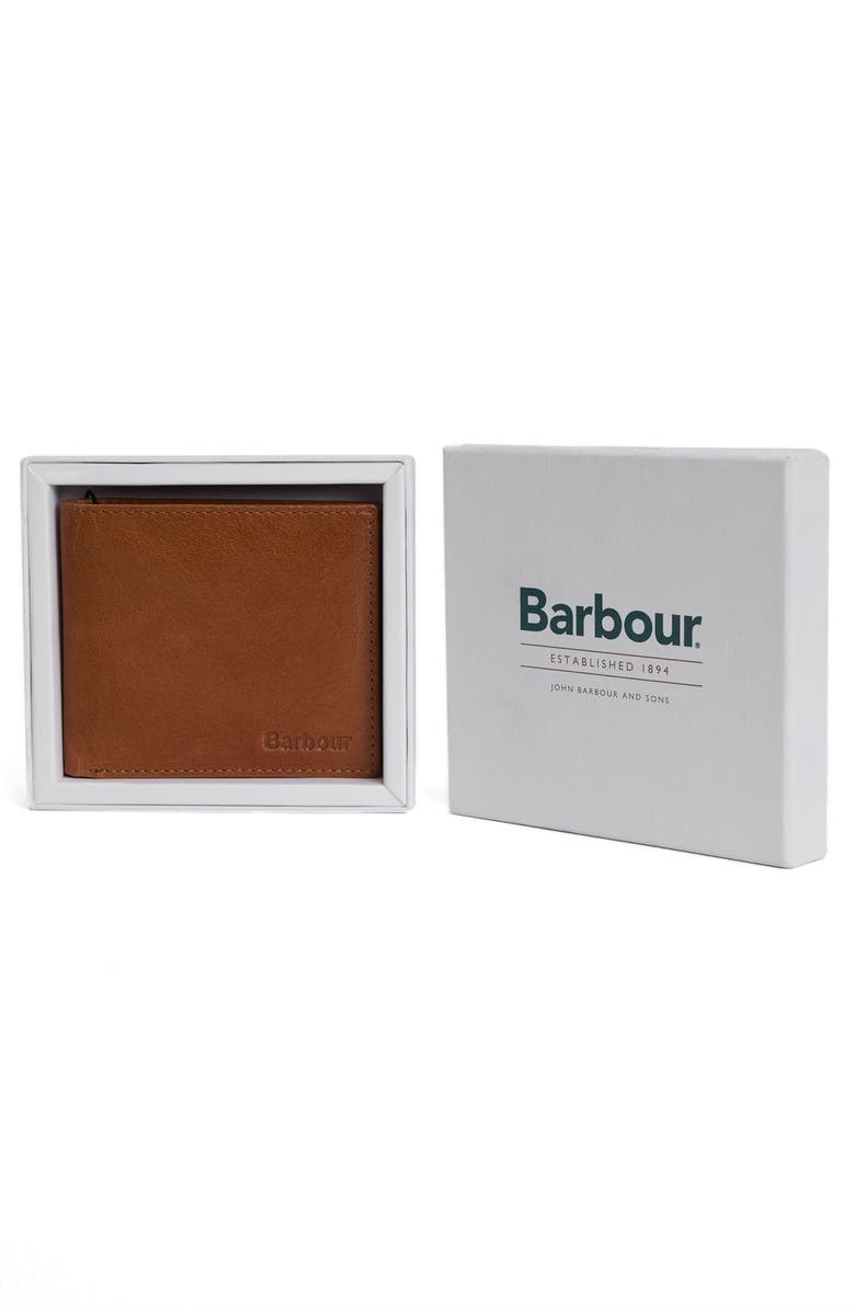 Barbour Beauly Leather Bifold Wallet, Alternate, color, 
