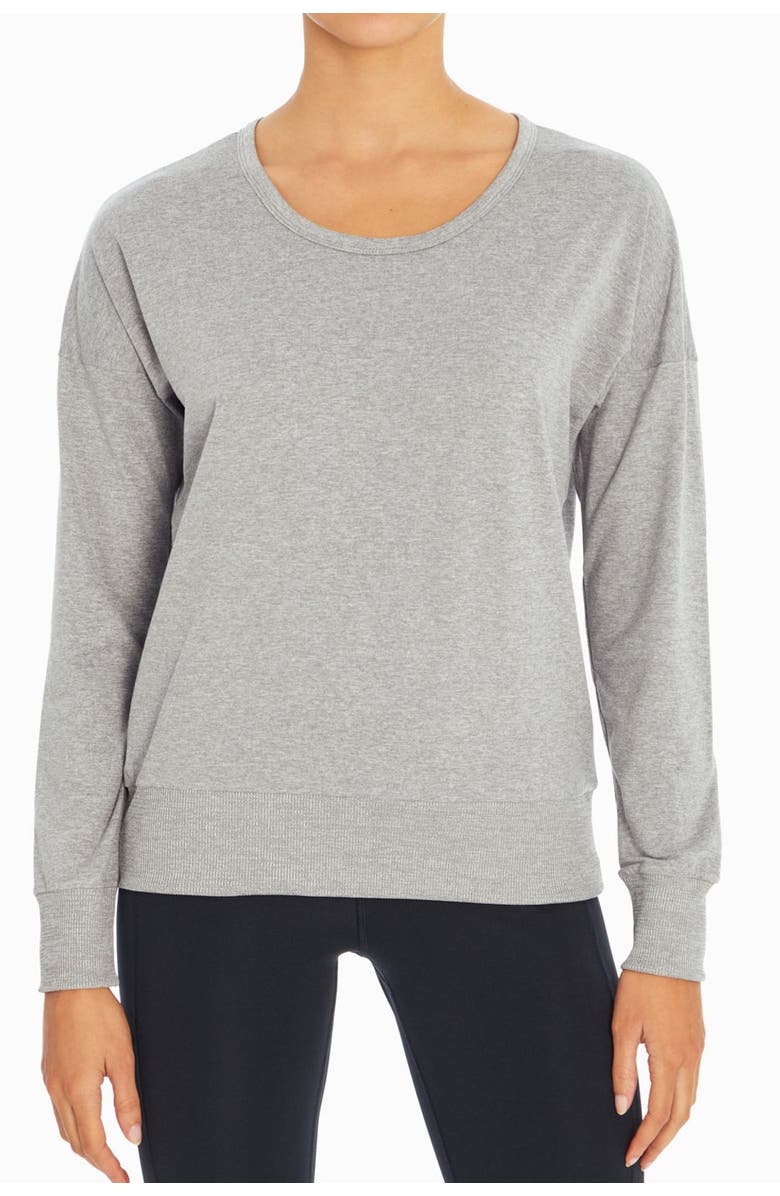 MARIKA Mika Cutout Surplice Back Pullover Top, Alternate, color, 