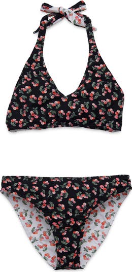Hobie Kids' Woodstock Print Two-Piece Swimsuit in Multi (Girls) main image 0