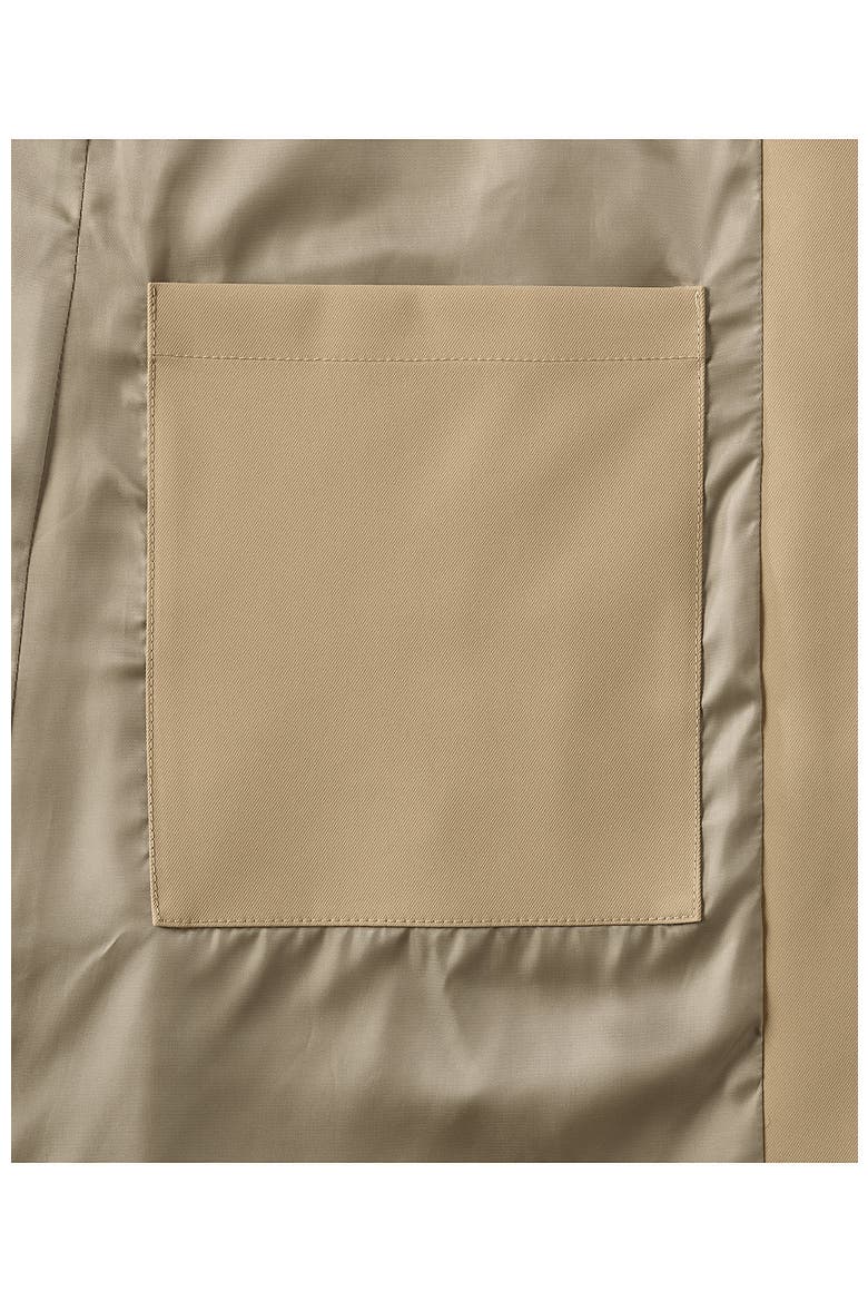 Squall Waterproof Modern Trench Coat, Alternate, color, Desert Tan