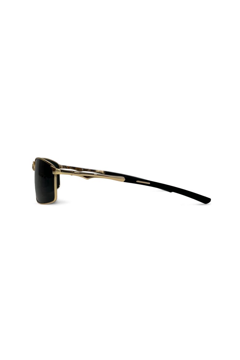 The Drift Sunglasses, Alternate, color, Gold