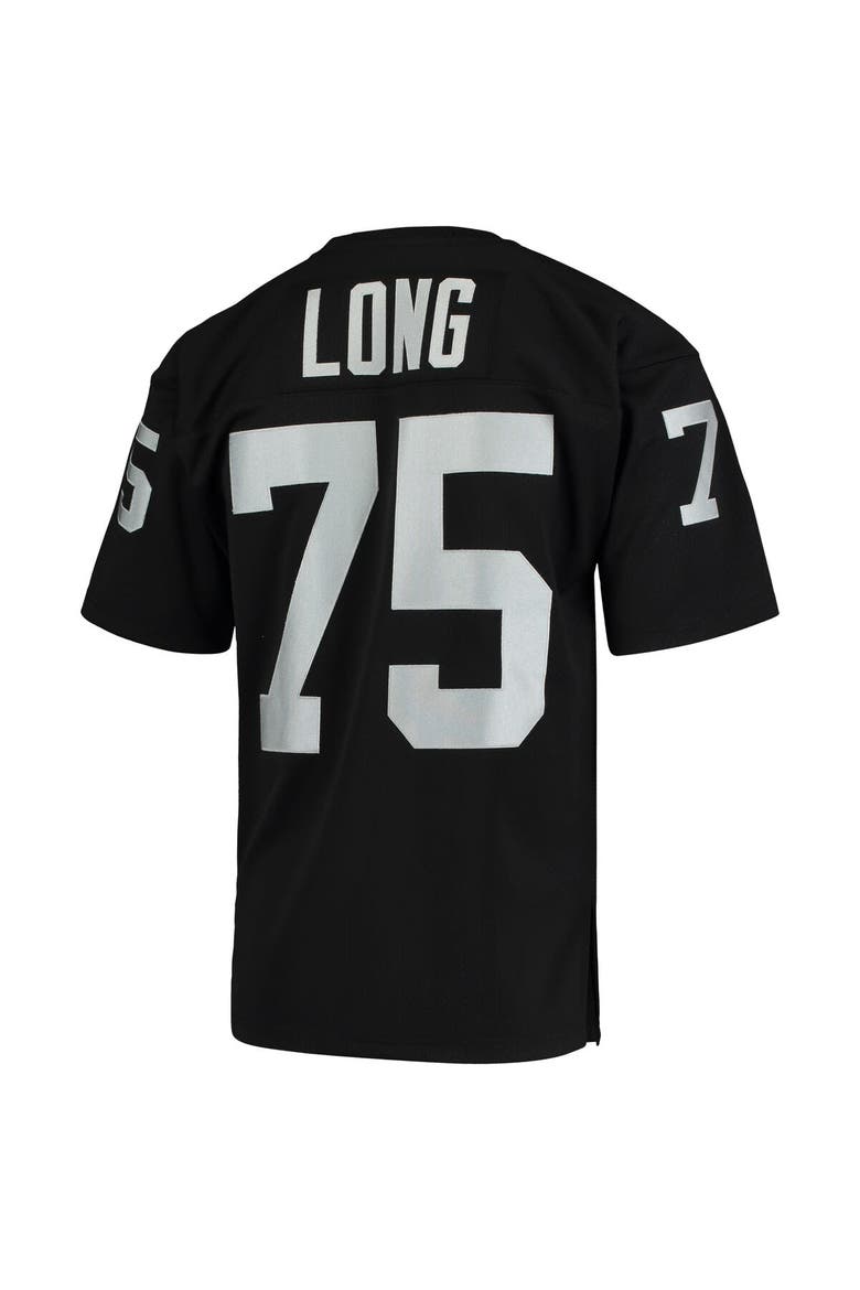 Men's Mitchell & Ness Howie Long Black Las Vegas Raiders 1983 Authentic Throwback Retired Player Jersey, Alternate, color, Black