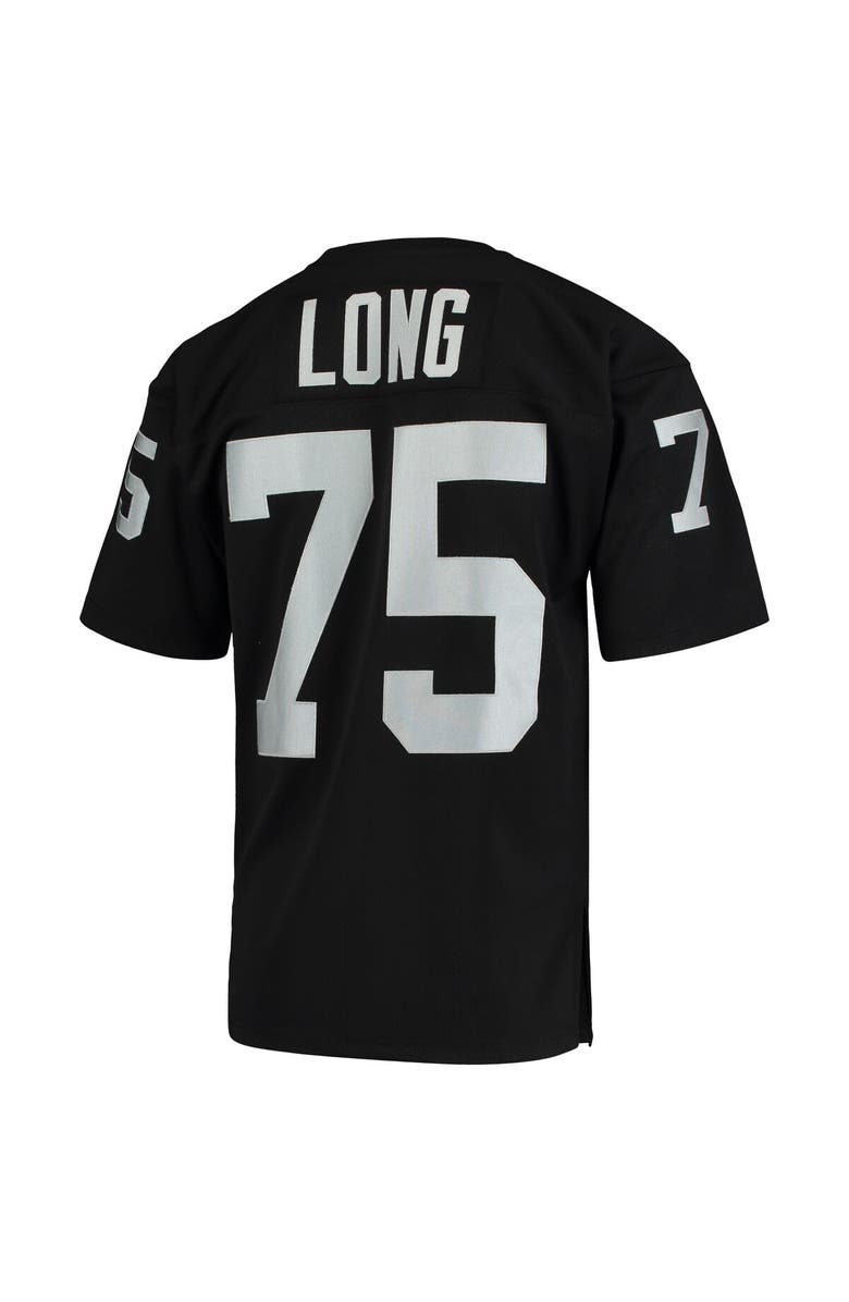 Mitchell & Ness Men's Mitchell & Ness Howie Long Black Las Vegas Raiders 1983 Authentic Throwback Retired Player Jersey, Alternate, color, Black