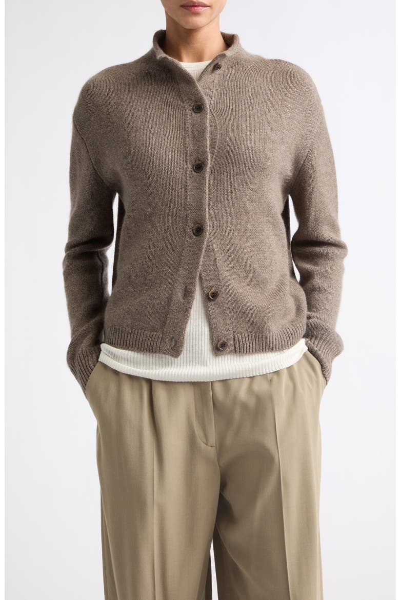 Zirelle Cashmere Cardigan, Main, color, TRUFFLE