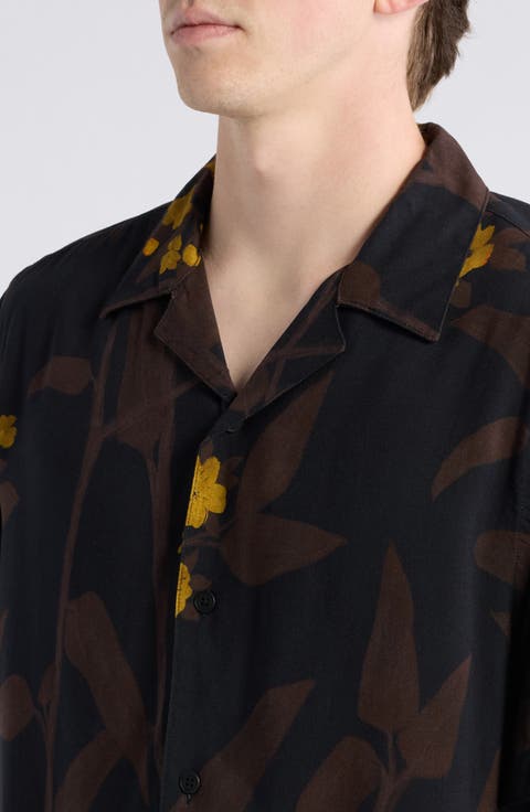 Didcot Floral Short Sleeve Camp Shirt