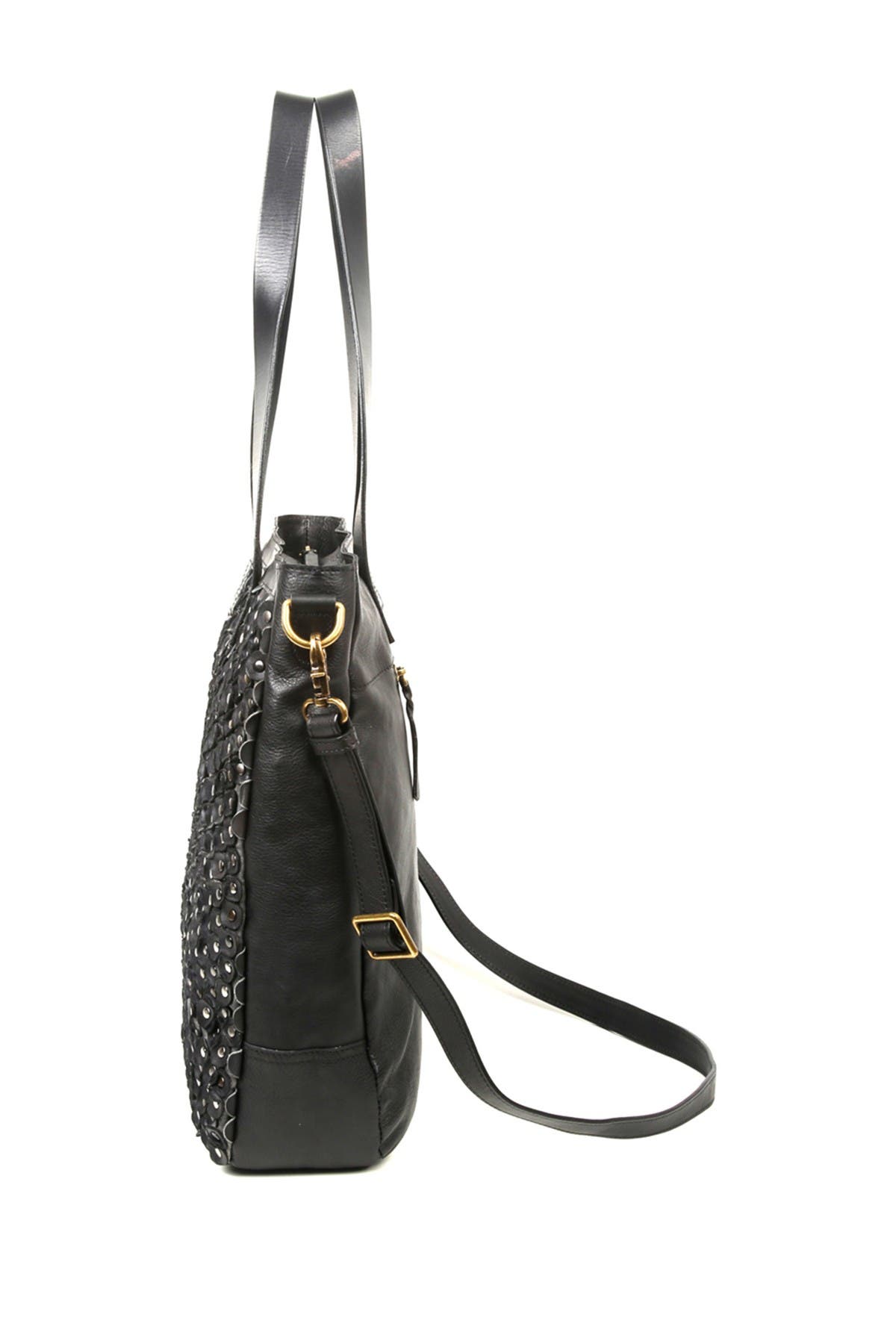 OLD TREND Stellar Stud Leather Tote Bag, Alternate, color, 