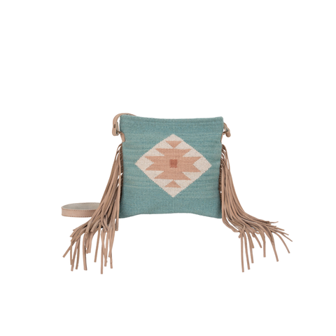 Flor de Cielo Fringe Crossbody