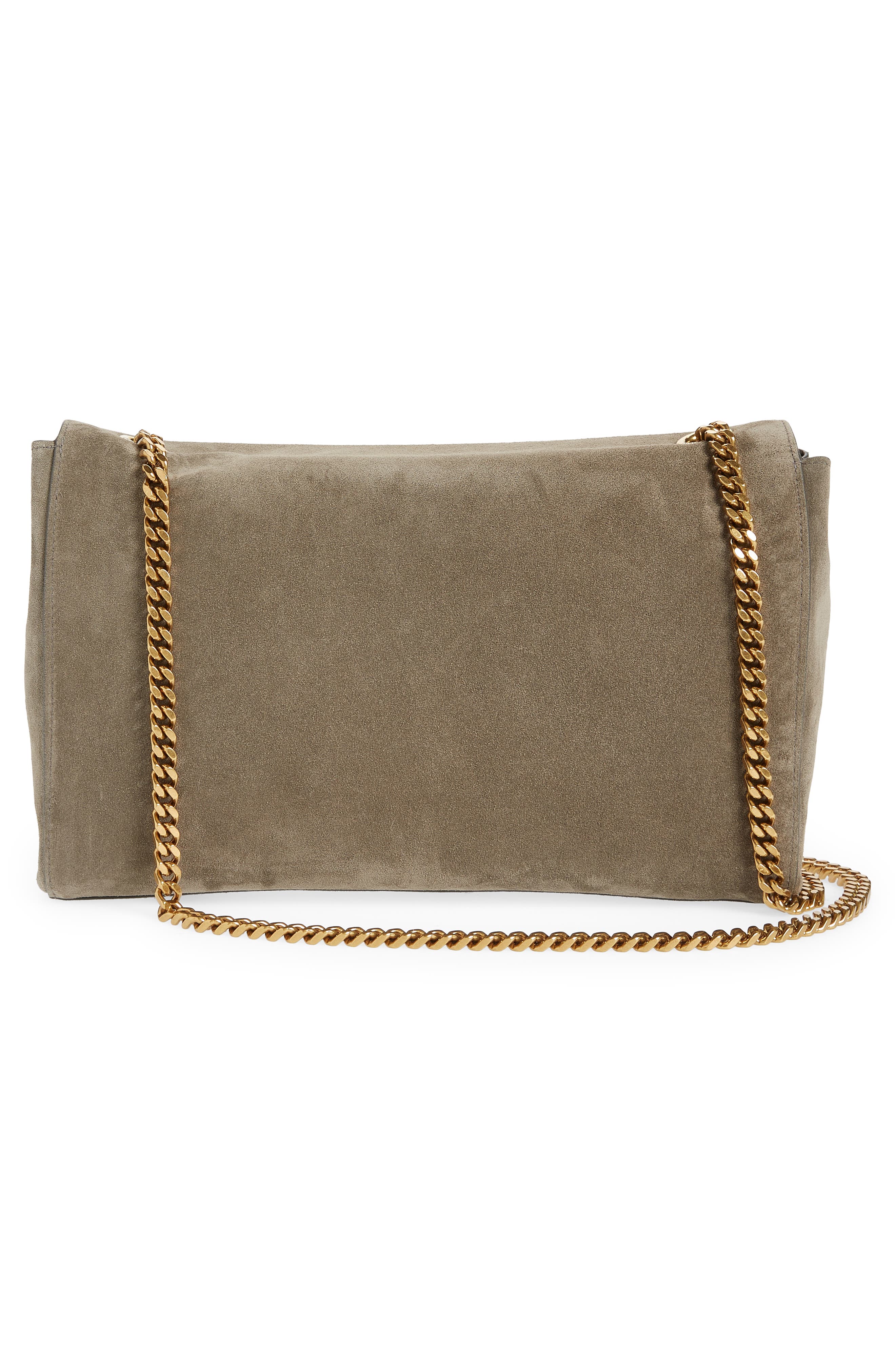 Saint Laurent Kate Supple Reversible Leather Shoulder Bag, Alternate, color, 