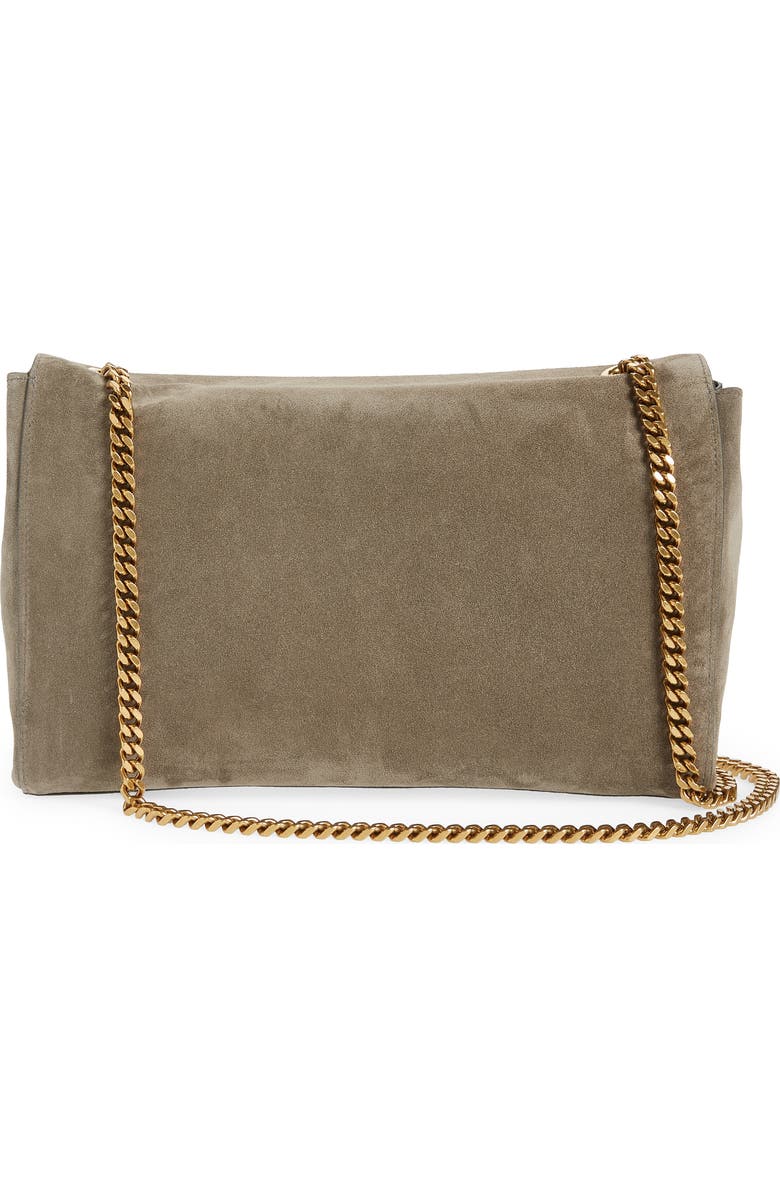 Saint Laurent Kate Supple Reversible Leather Shoulder Bag, Alternate, color,