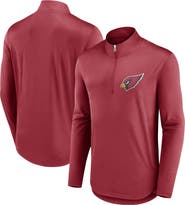 FANATICS Men's Fanatics Branded Cardinal Arizona Cardinals Quarterback Quarter-Zip Top