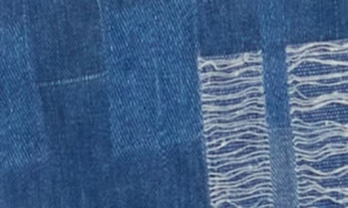 L Agence L'agence Koda Distressed Crop Denim Jacket In Tucson