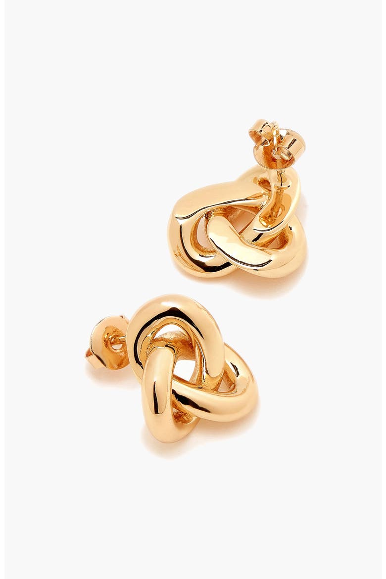 Seva Midi Face on Stud Earrings in Gold, Main, color, Gold