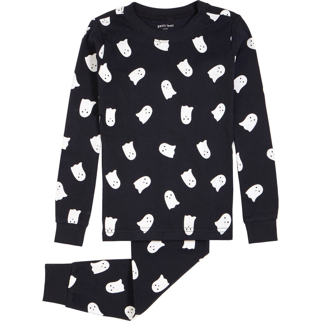 Petit Lem Kids' Ghost Glow In Black