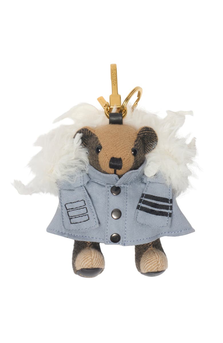 Burberry Thomas Bear Charm, Main, color, Gale