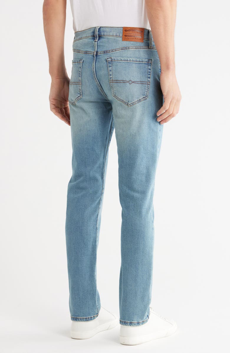 Lucky Brand 121 Slim Straight Jeans, Alternate, color, Metropolitan