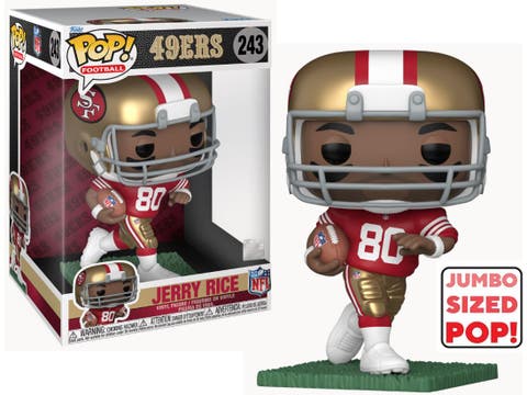 Jerry Rice (San Francisco 49ers) Funko Pop! NFL Legends 10"