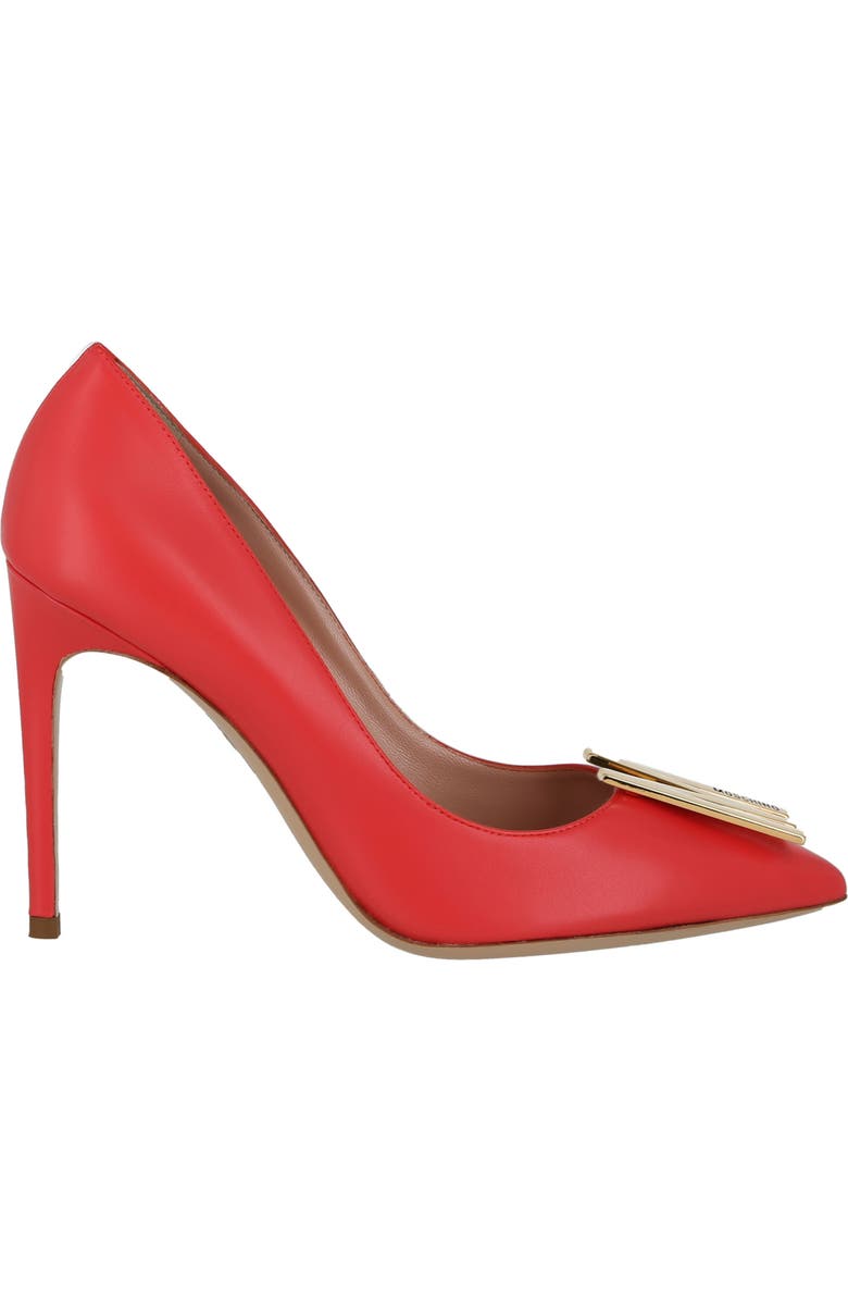 Moschino Logo Pump, Alternate, color,