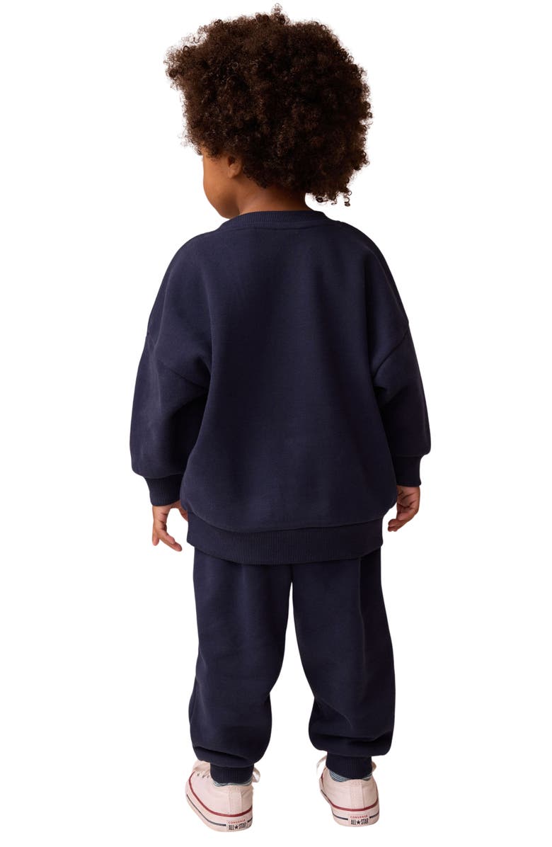NEXT Kids' Digger Sweatshirt & Joggers Set, Alternate, color, Blue