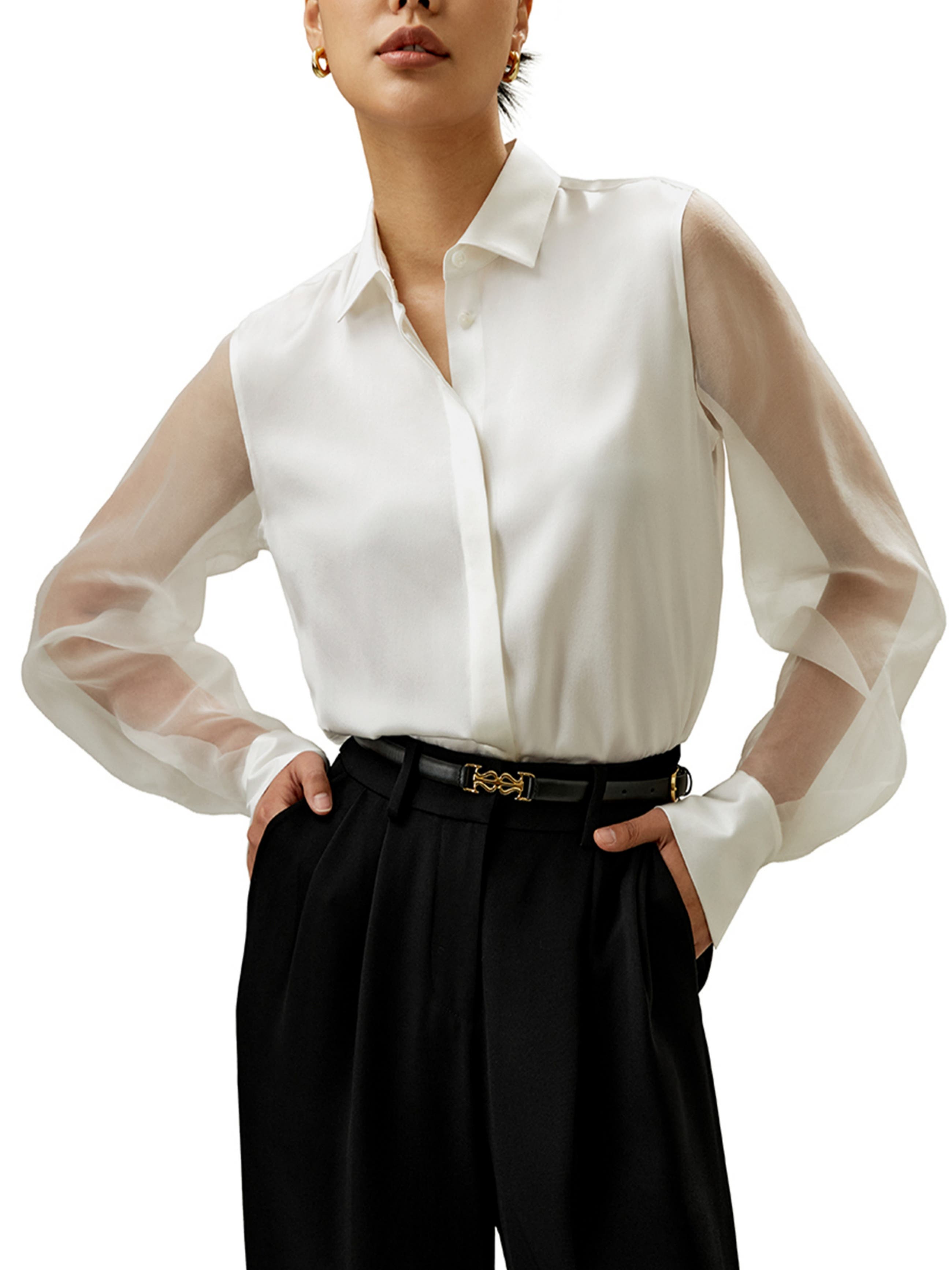 Ethereal Silk Shirt - image 3